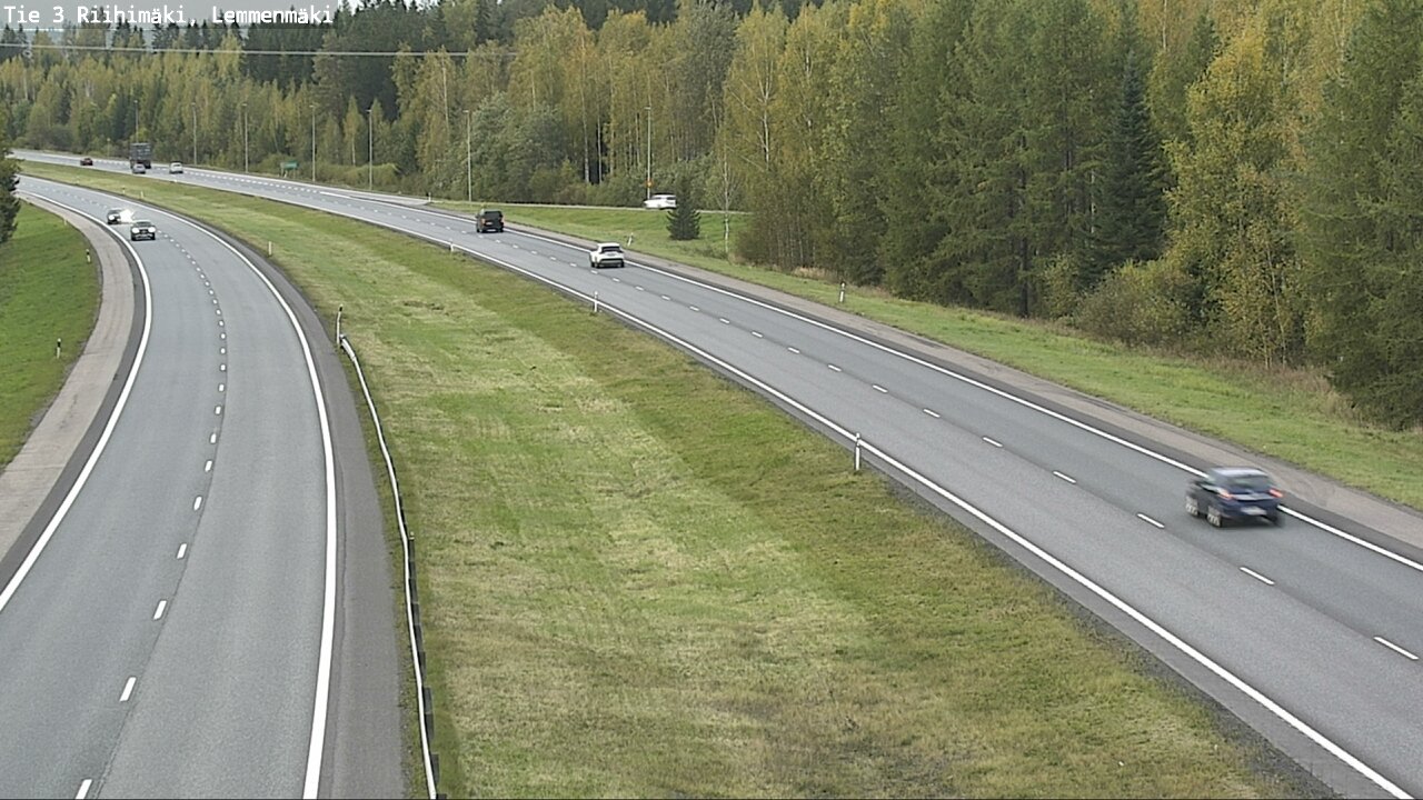 Weather Camera Image Road 3 Riihimäki, Lemmenmäki, Riihimäki, Kanta-Häme