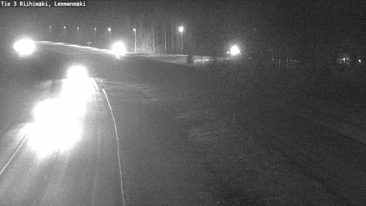 Weather Camera Image Road 3 Riihimäki, Lemmenmäki, Riihimäki, Kanta-Häme