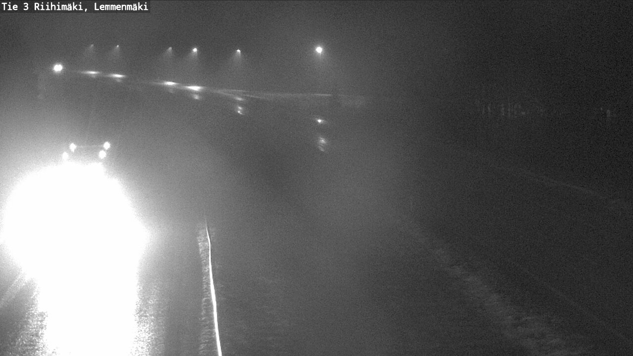 Weather Camera Image Väg 3 Riihimäki, Lemmenmäki, Riihimäki, Kanta-Häme