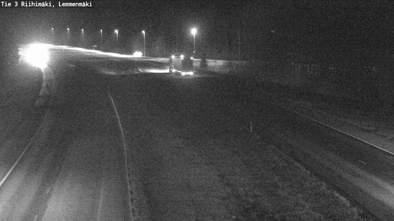 Weather Camera Image Road 3 Riihimäki, Lemmenmäki, Riihimäki, Kanta-Häme