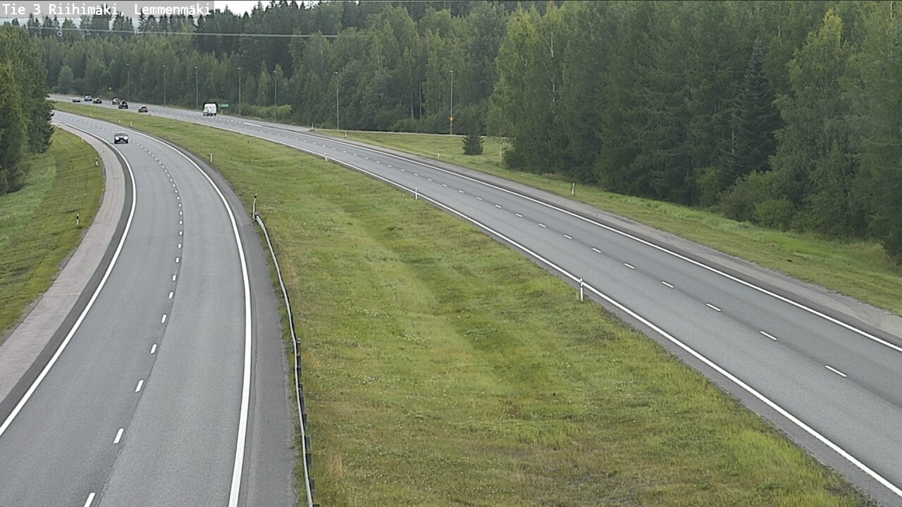 Weather Camera Image Väg 3 Riihimäki, Lemmenmäki, Riihimäki, Kanta-Häme