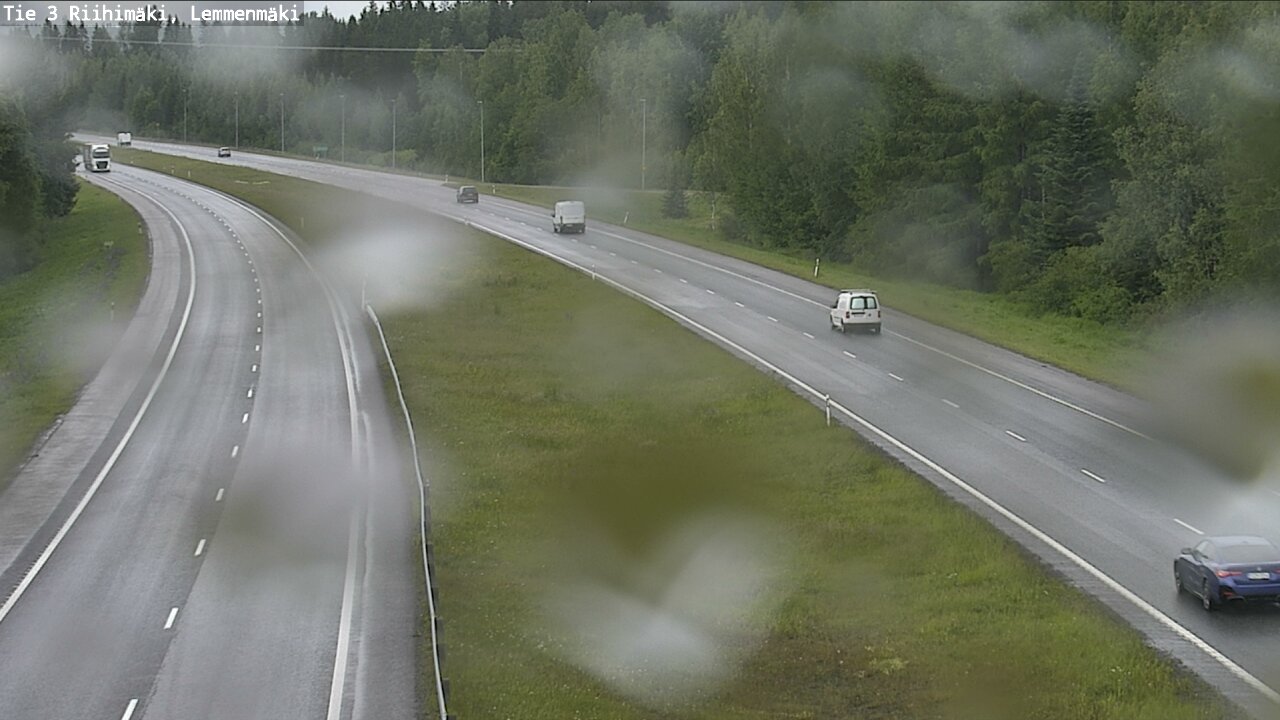 Weather Camera Image Väg 3 Riihimäki, Lemmenmäki, Riihimäki, Kanta-Häme