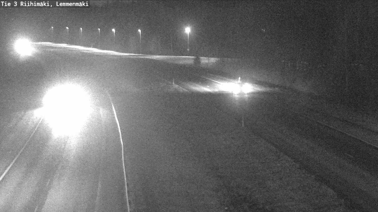 Weather Camera Image Road 3 Riihimäki, Lemmenmäki, Riihimäki, Kanta-Häme
