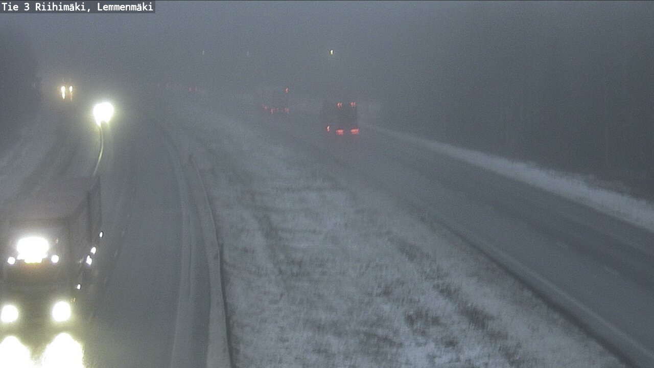 Weather Camera Image Väg 3 Riihimäki, Lemmenmäki, Riihimäki, Kanta-Häme