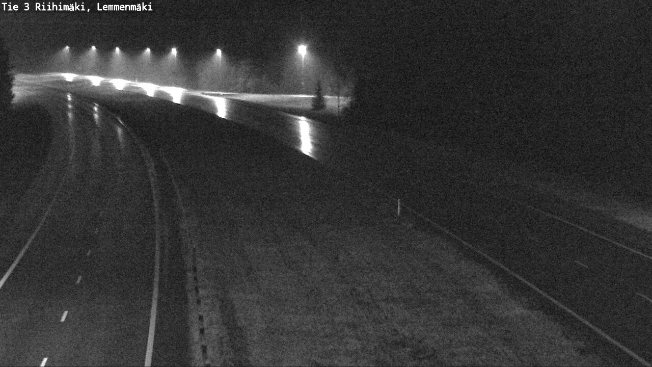 Weather Camera Image Road 3 Riihimäki, Lemmenmäki, Riihimäki, Kanta-Häme