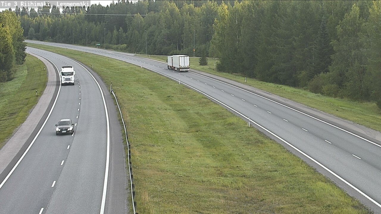 Weather Camera Image Väg 3 Riihimäki, Lemmenmäki, Riihimäki, Kanta-Häme