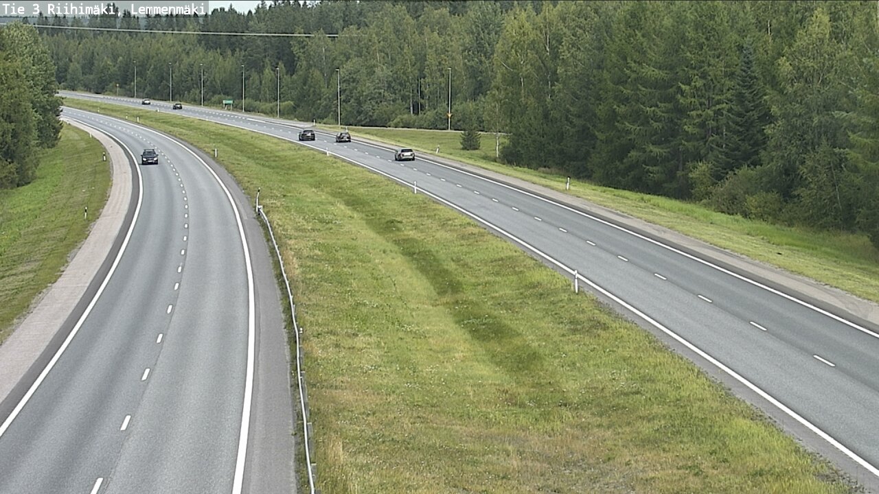 Weather Camera Image Väg 3 Riihimäki, Lemmenmäki, Riihimäki, Kanta-Häme