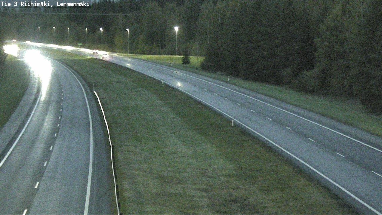 Weather Camera Image Road 3 Riihimäki, Lemmenmäki, Riihimäki, Kanta-Häme