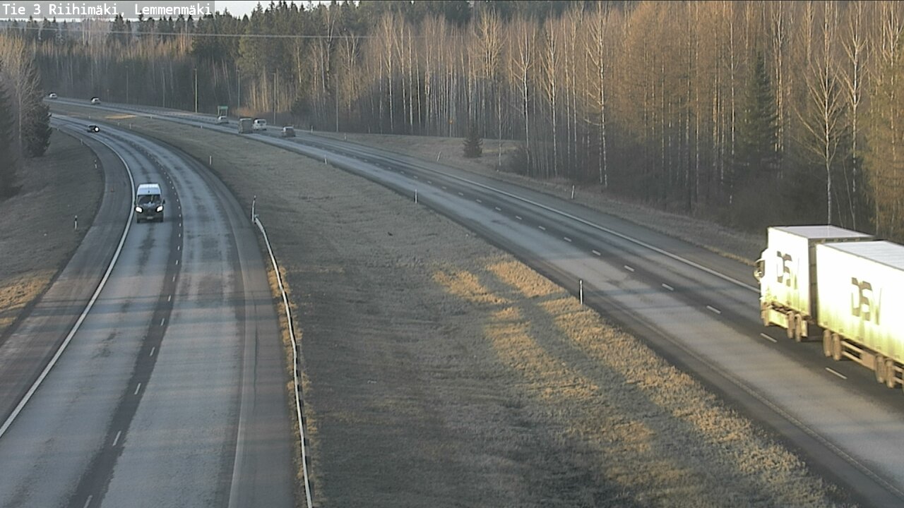 Weather Camera Image Road 3 Riihimäki, Lemmenmäki, Riihimäki, Kanta-Häme