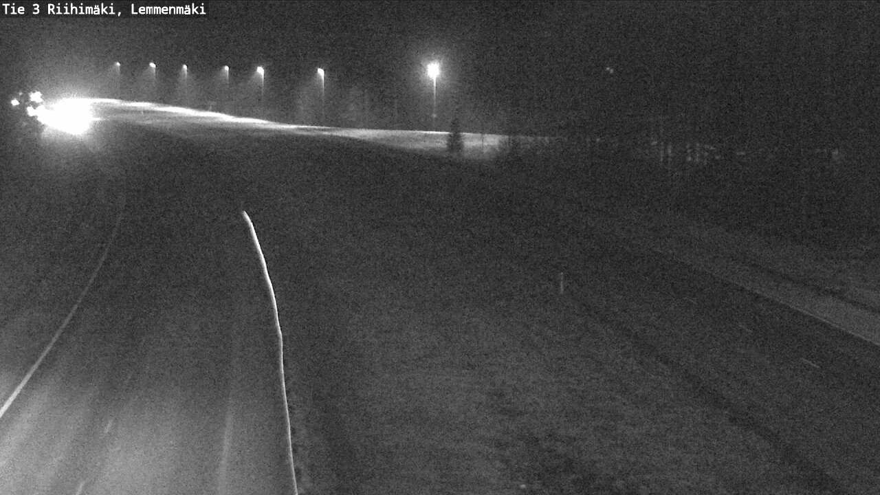 Weather Camera Image Road 3 Riihimäki, Lemmenmäki, Riihimäki, Kanta-Häme