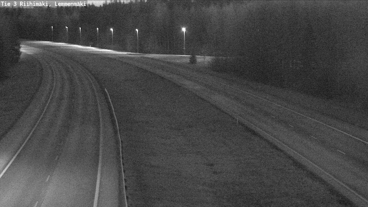 Weather Camera Image Väg 3 Riihimäki, Lemmenmäki, Riihimäki, Kanta-Häme