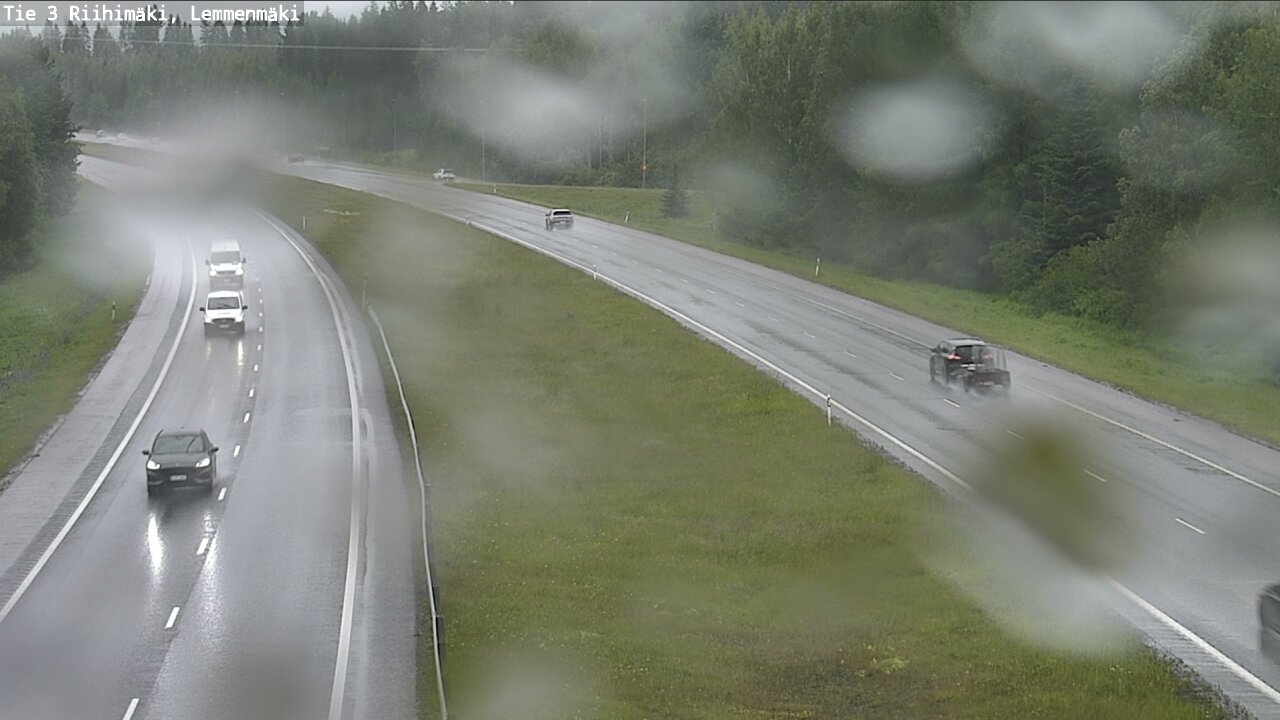 Weather Camera Image Väg 3 Riihimäki, Lemmenmäki, Riihimäki, Kanta-Häme