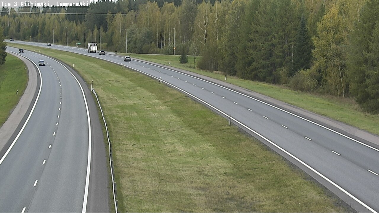 Weather Camera Image Väg 3 Riihimäki, Lemmenmäki, Riihimäki, Kanta-Häme