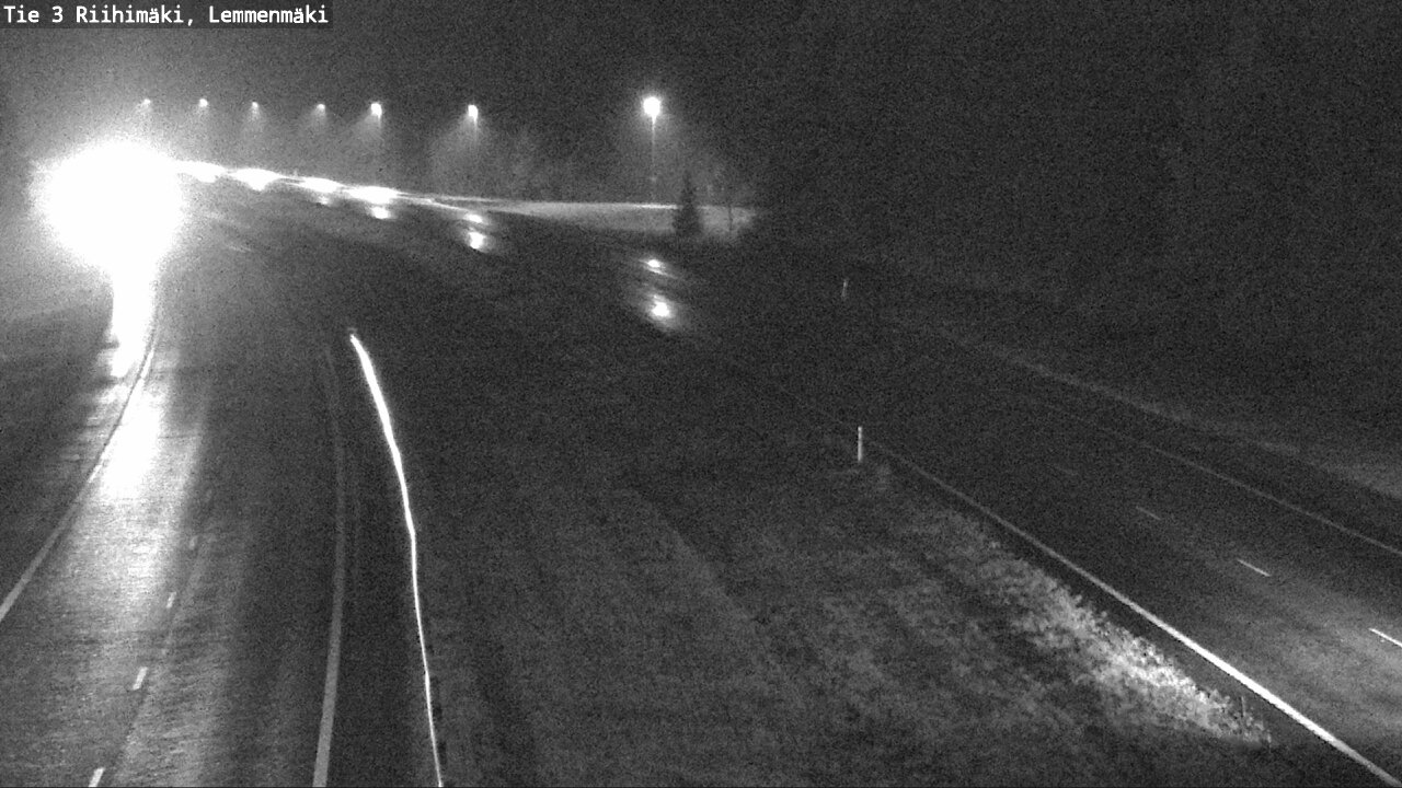 Weather Camera Image Road 3 Riihimäki, Lemmenmäki, Riihimäki, Kanta-Häme