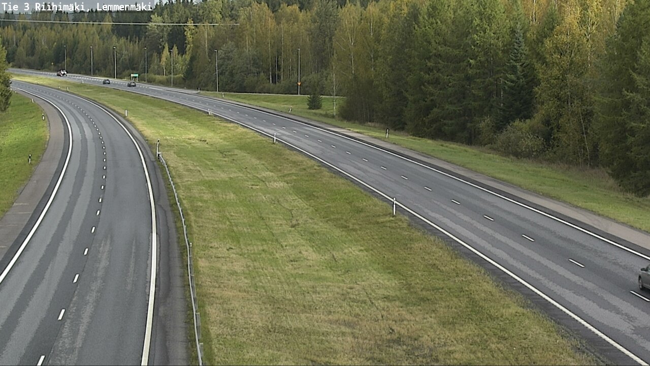 Weather Camera Image Road 3 Riihimäki, Lemmenmäki, Riihimäki, Kanta-Häme