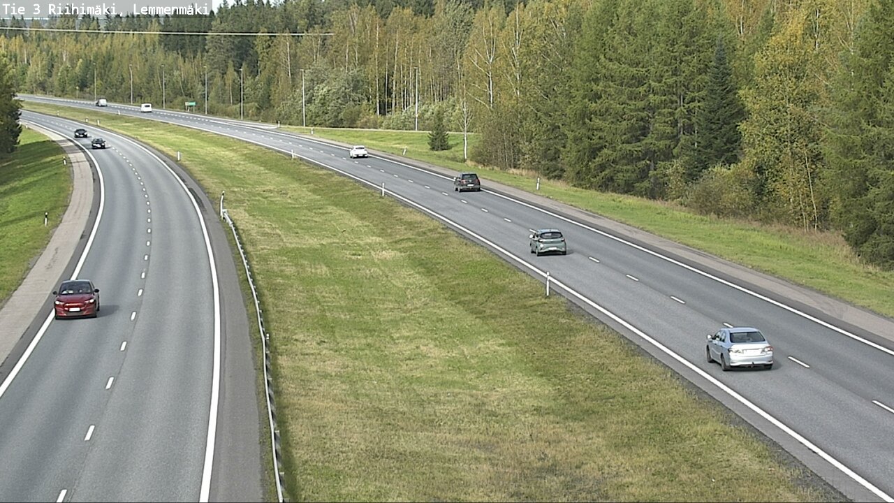 Weather Camera Image Road 3 Riihimäki, Lemmenmäki, Riihimäki, Kanta-Häme