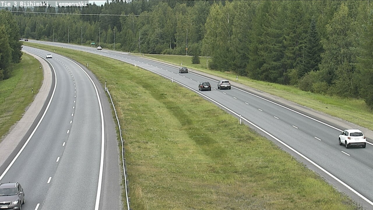 Weather Camera Image Road 3 Riihimäki, Lemmenmäki, Riihimäki, Kanta-Häme