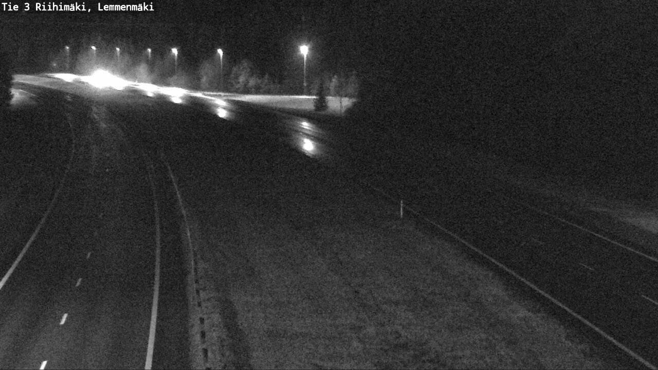 Weather Camera Image Road 3 Riihimäki, Lemmenmäki, Riihimäki, Kanta-Häme