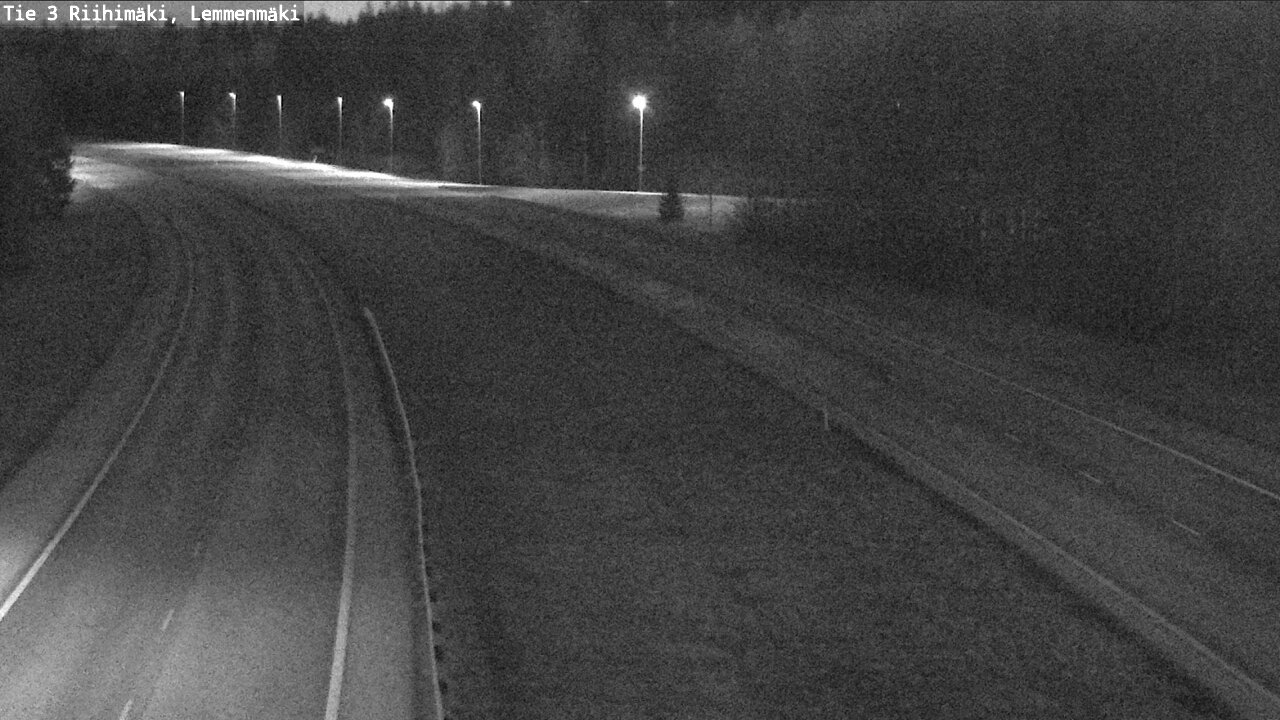 Weather Camera Image Väg 3 Riihimäki, Lemmenmäki, Riihimäki, Kanta-Häme