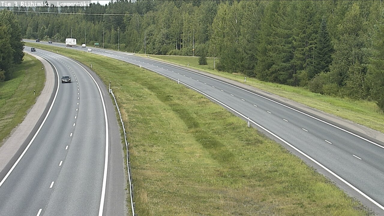 Weather Camera Image Road 3 Riihimäki, Lemmenmäki, Riihimäki, Kanta-Häme