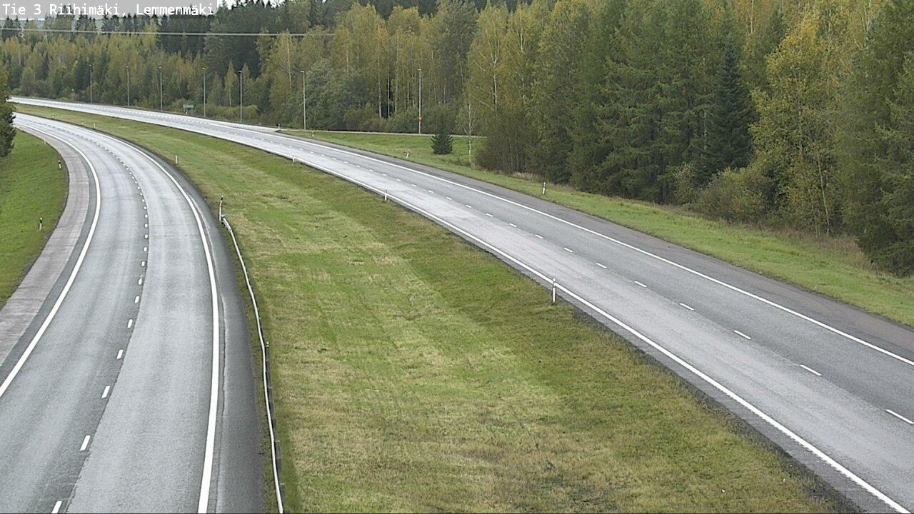 Weather Camera Image Road 3 Riihimäki, Lemmenmäki, Riihimäki, Kanta-Häme