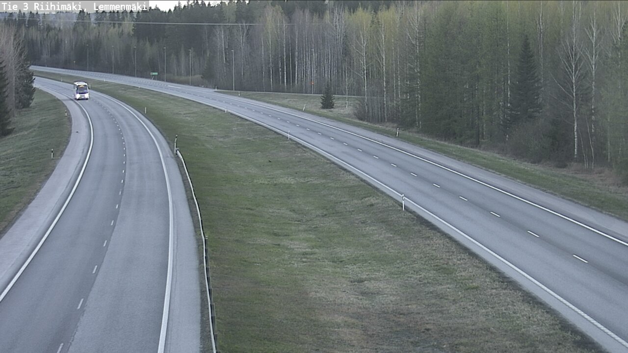 Weather Camera Image Väg 3 Riihimäki, Lemmenmäki, Riihimäki, Kanta-Häme