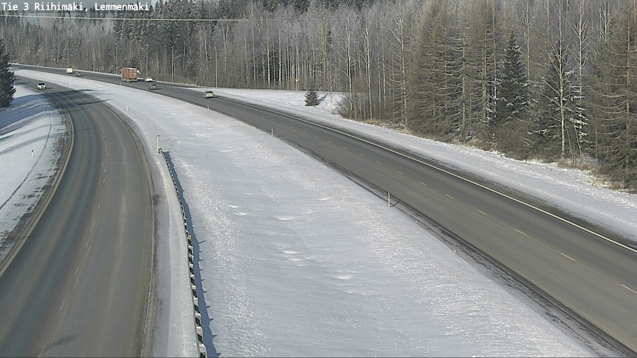 Weather Camera Image Road 3 Riihimäki, Lemmenmäki, Riihimäki, Kanta-Häme