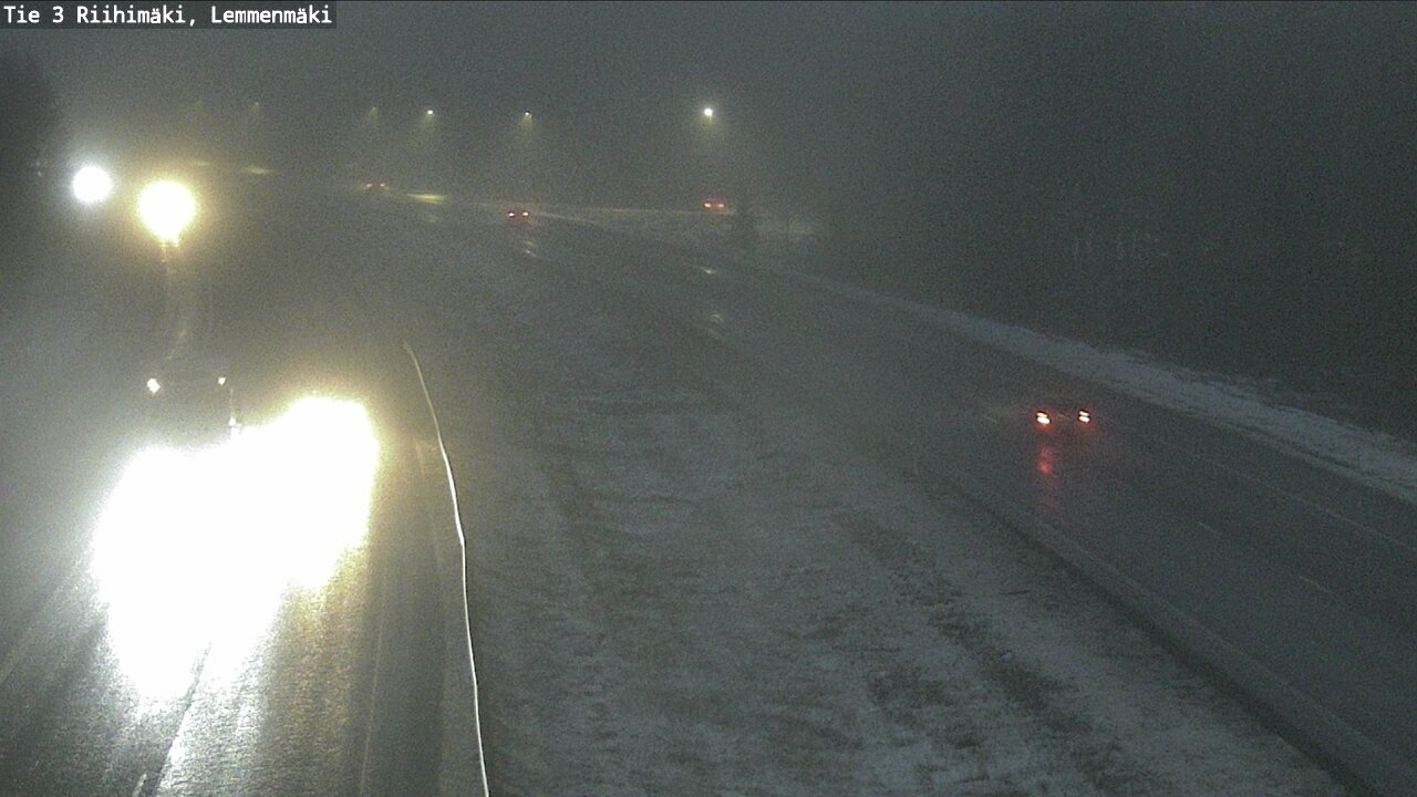 Weather Camera Image Väg 3 Riihimäki, Lemmenmäki, Riihimäki, Kanta-Häme