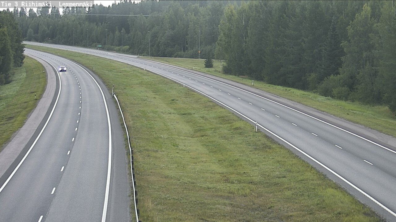 Weather Camera Image Väg 3 Riihimäki, Lemmenmäki, Riihimäki, Kanta-Häme