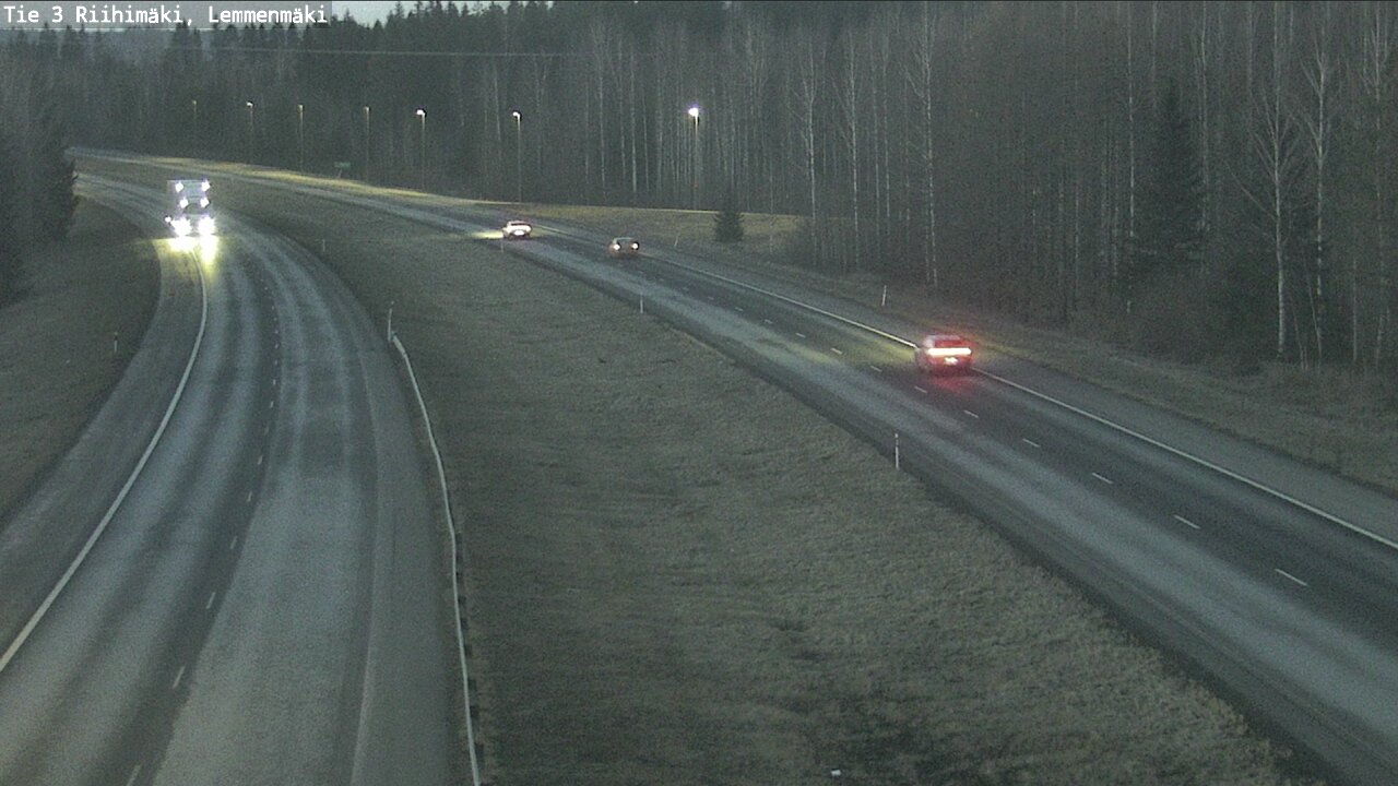 Weather Camera Image Road 3 Riihimäki, Lemmenmäki, Riihimäki, Kanta-Häme