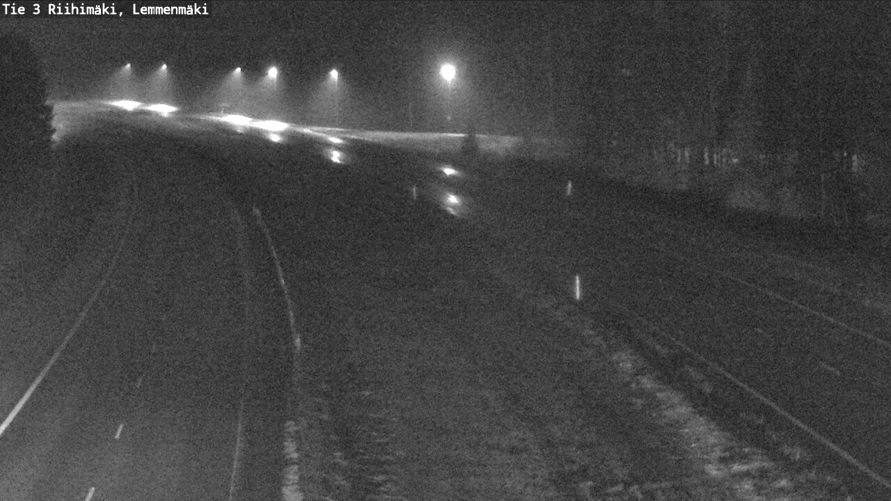 Weather Camera Image Väg 3 Riihimäki, Lemmenmäki, Riihimäki, Kanta-Häme