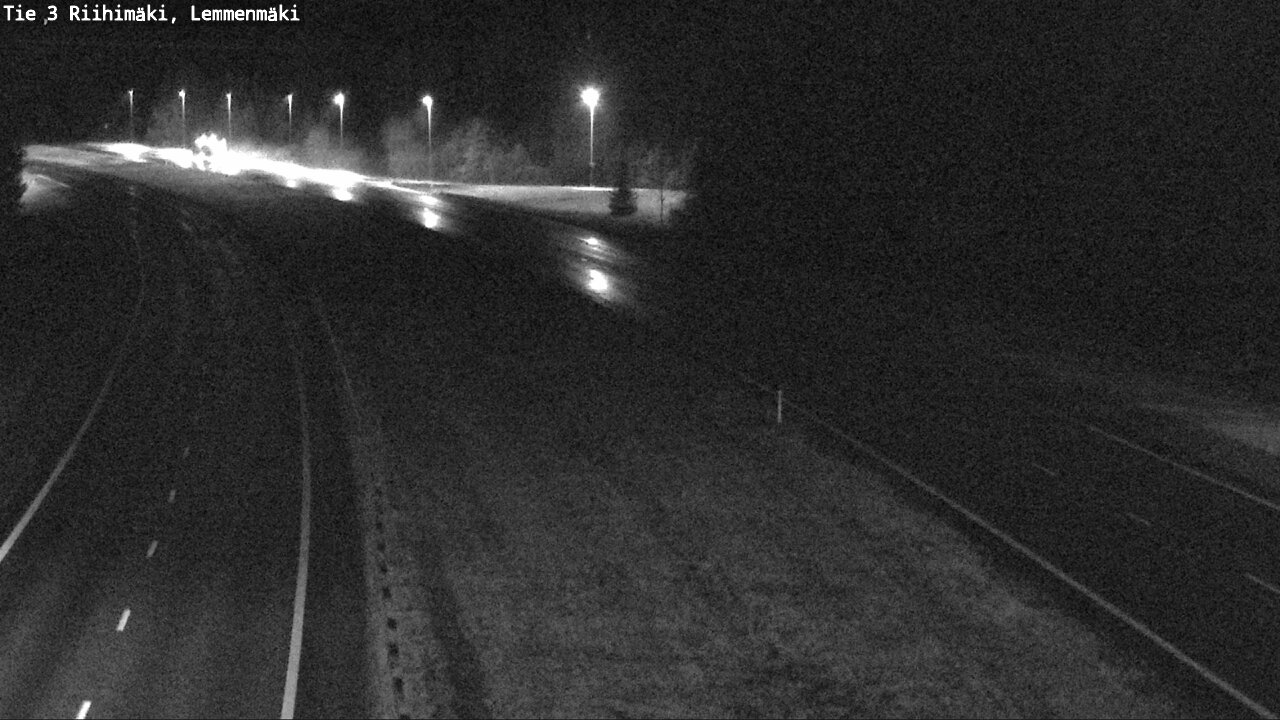 Weather Camera Image Road 3 Riihimäki, Lemmenmäki, Riihimäki, Kanta-Häme