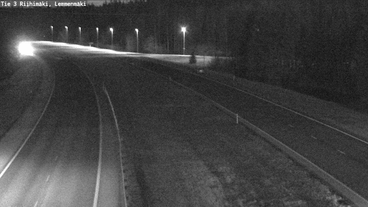 Weather Camera Image Väg 3 Riihimäki, Lemmenmäki, Riihimäki, Kanta-Häme