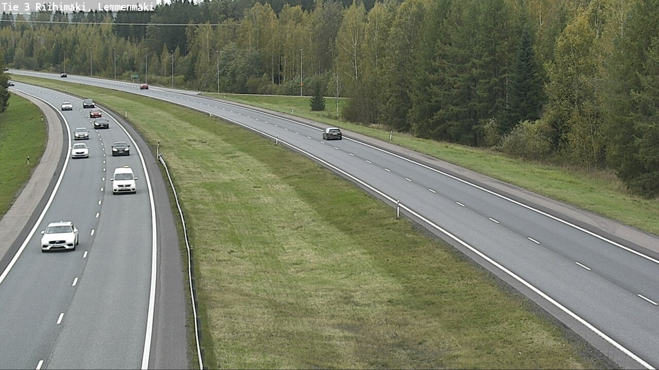Weather Camera Image Road 3 Riihimäki, Lemmenmäki, Riihimäki, Kanta-Häme