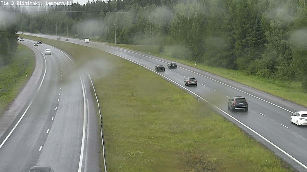 Weather Camera Image Väg 3 Riihimäki, Lemmenmäki, Riihimäki, Kanta-Häme