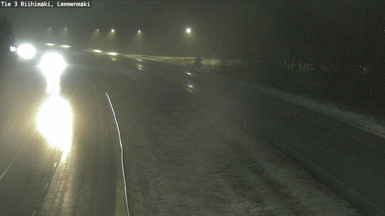 Weather Camera Image Väg 3 Riihimäki, Lemmenmäki, Riihimäki, Kanta-Häme