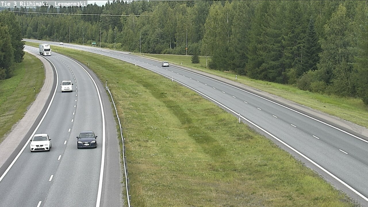 Weather Camera Image Väg 3 Riihimäki, Lemmenmäki, Riihimäki, Kanta-Häme