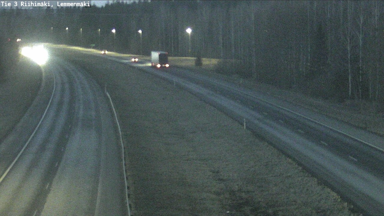 Weather Camera Image Road 3 Riihimäki, Lemmenmäki, Riihimäki, Kanta-Häme