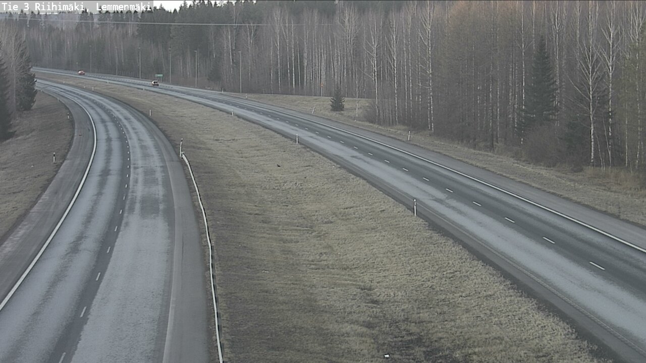 Weather Camera Image Road 3 Riihimäki, Lemmenmäki, Riihimäki, Kanta-Häme