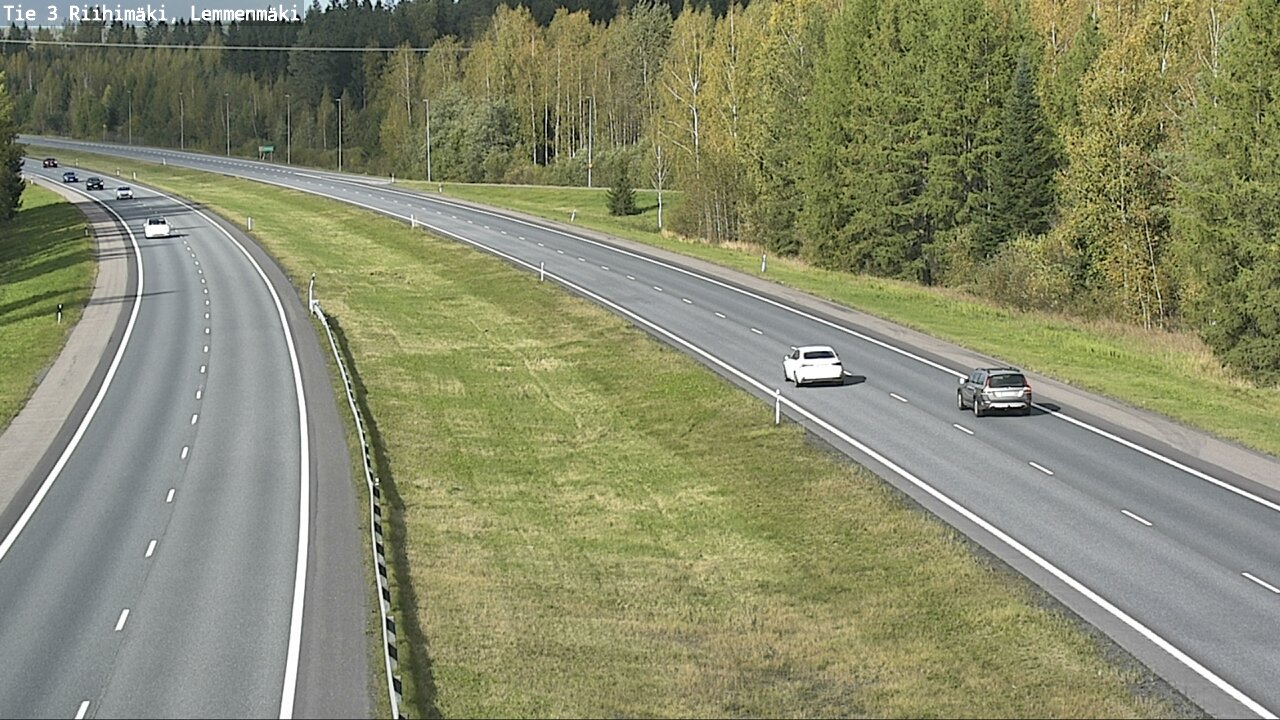 Weather Camera Image Väg 3 Riihimäki, Lemmenmäki, Riihimäki, Kanta-Häme
