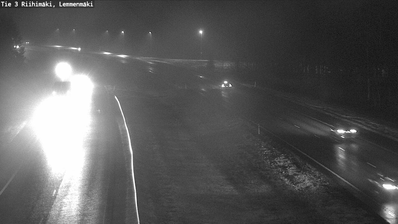 Weather Camera Image Väg 3 Riihimäki, Lemmenmäki, Riihimäki, Kanta-Häme