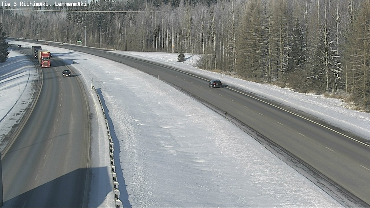 Weather Camera Image Road 3 Riihimäki, Lemmenmäki, Riihimäki, Kanta-Häme