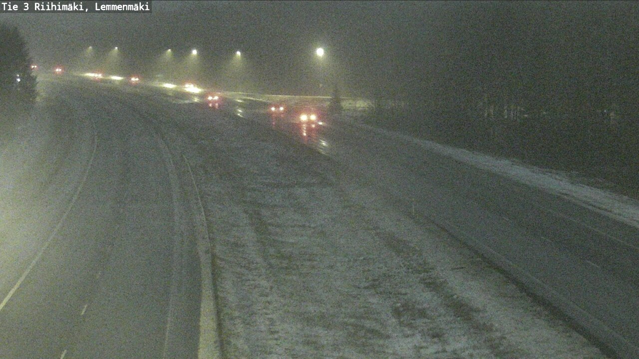 Weather Camera Image Väg 3 Riihimäki, Lemmenmäki, Riihimäki, Kanta-Häme