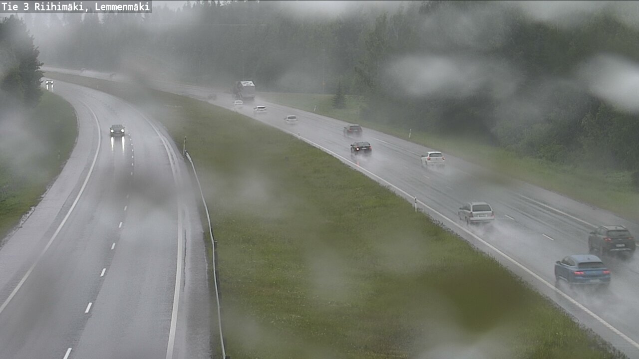 Weather Camera Image Väg 3 Riihimäki, Lemmenmäki, Riihimäki, Kanta-Häme