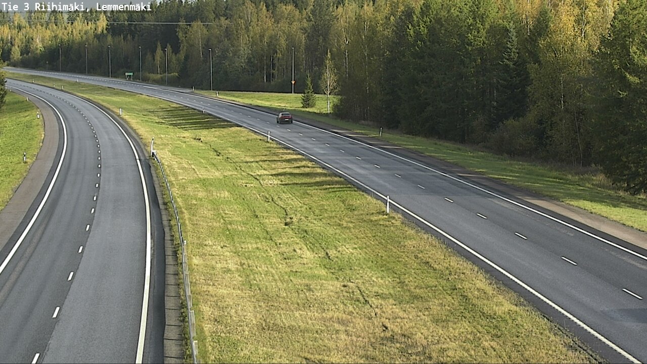 Weather Camera Image Road 3 Riihimäki, Lemmenmäki, Riihimäki, Kanta-Häme