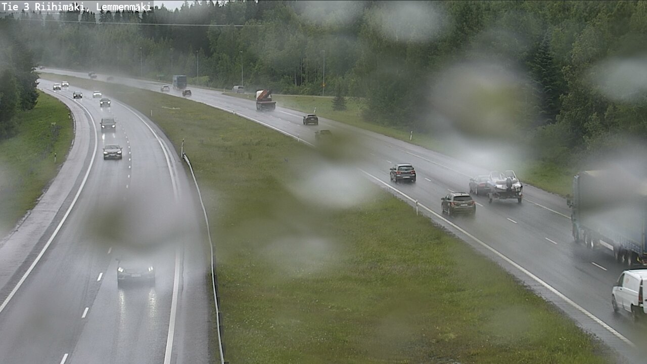 Weather Camera Image Väg 3 Riihimäki, Lemmenmäki, Riihimäki, Kanta-Häme