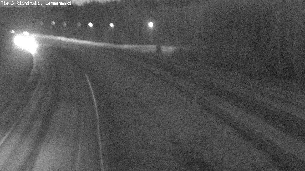 Weather Camera Image Road 3 Riihimäki, Lemmenmäki, Riihimäki, Kanta-Häme