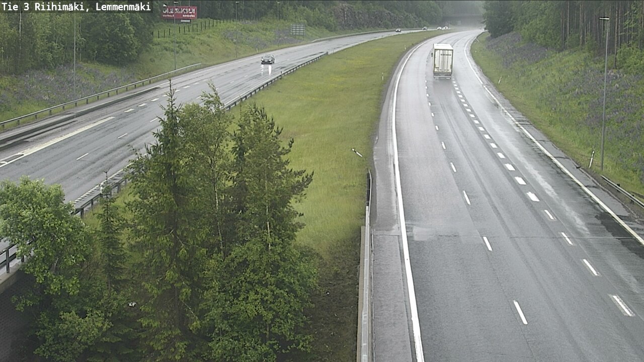 Weather Camera Image Väg 3 Riihimäki, Lemmenmäki, Riihimäki, Kanta-Häme