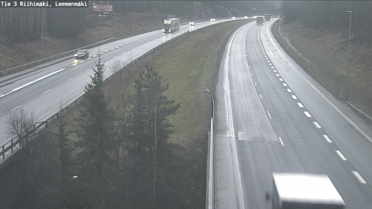Weather Camera Image Road 3 Riihimäki, Lemmenmäki, Riihimäki, Kanta-Häme