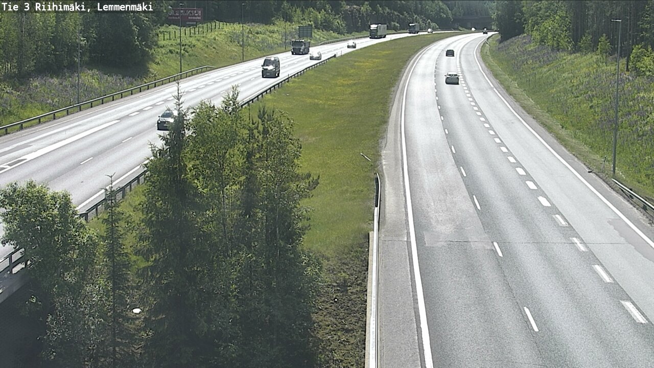 Kelikamerat Kuva Tie 3 Riihimäki, Lemmenmäki, Riihimäki, Kanta-Häme